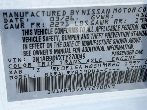 New 2026 Nissan Sentra SR w/ SR Premium Package FWD image 16