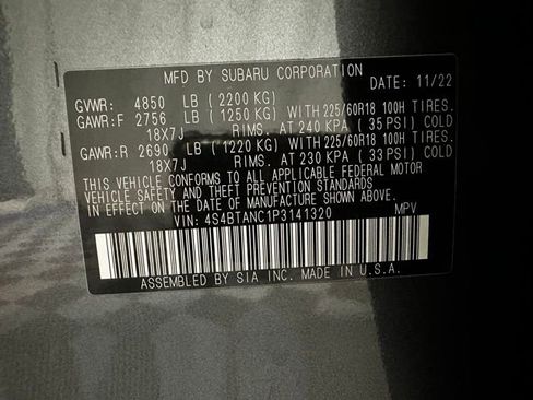 Certified 2023 Subaru Outback Limited image 41