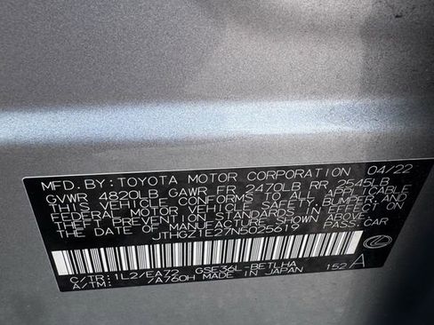 Used 2022 Lexus IS 350 F Sport w/ Memory Package AWD/4WD image 52