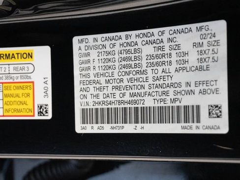 Certified 2024 Honda CR-V EX-L image 25