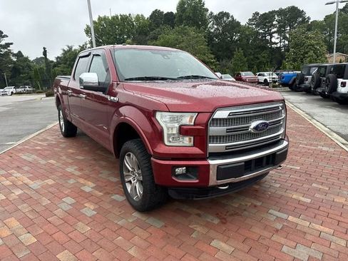 Used 2015 Ford F150 Platinum w/ Trailer Tow Package AWD/4WD image 27