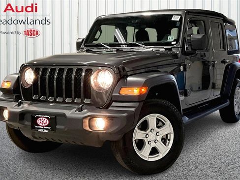 Used 2021 Jeep Wrangler Unlimited Sport image 1