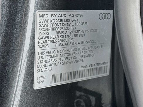 New 2026 Audi Q8 Prestige AWD/4WD image 31