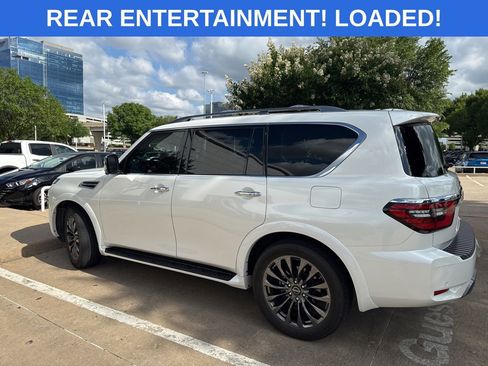 Used 2023 Nissan Armada Platinum w/ Captain's Chairs Package AWD/4WD image 2