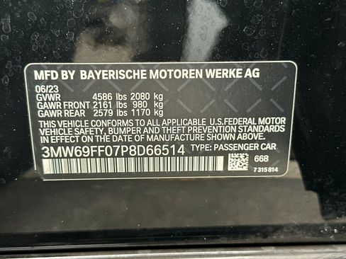 Used 2023 BMW 330i Sedan w/ Driving Assistance Package RWD image 27