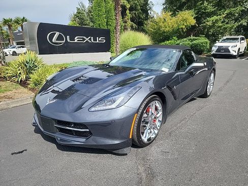 Used 2018 Chevrolet Corvette Stingray Convertible w/ 2LT Preferred Equipment Group RWD image 1