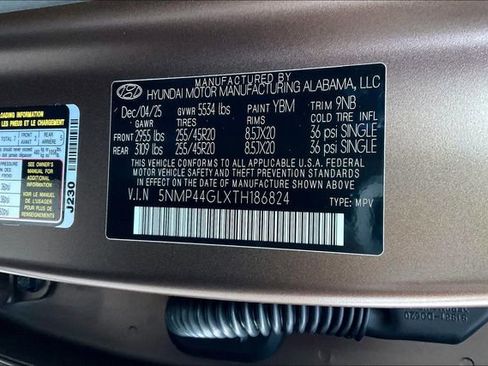 New 2026 Hyundai Santa Fe Limited FWD image 13