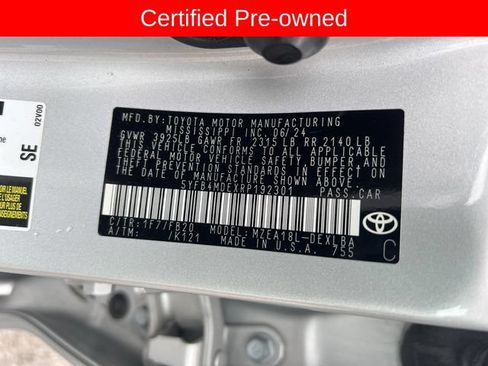 Certified 2024 Toyota Corolla LE FWD image 28