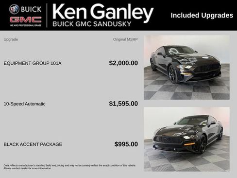 Used 2020 Ford Mustang Coupe w/ Equipment Group 101A RWD image 5