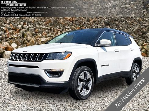 Used 2021 Jeep Compass Limited AWD/4WD image 1