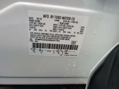 Used 2022 Ford Edge Titanium AWD/4WD image 33