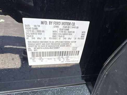 Used 2020 Ford Edge SEL w/ Convenience Package AWD/4WD image 32