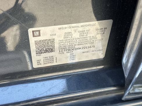 Used 2019 GMC Sierra 1500 SLT RWD image 33