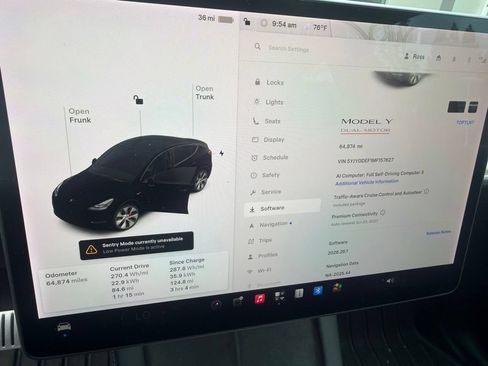Used 2021 Tesla Model Y Performance AWD/4WD image 8