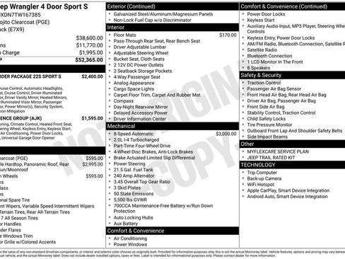 New 2026 Jeep Wrangler Unlimited Sport AWD/4WD image 45