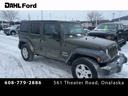 Used 2015 Jeep Wrangler Unlimited Sport w/ Quick Order Package 24S image 1