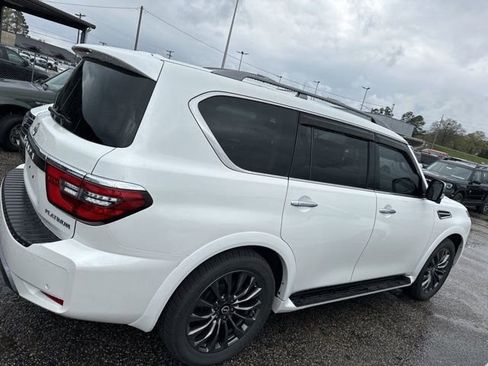 Used 2023 Nissan Armada Platinum w/ Captain's Chairs Package AWD/4WD image 7