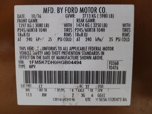 Used 2017 Ford Explorer XLT FWD image 33
