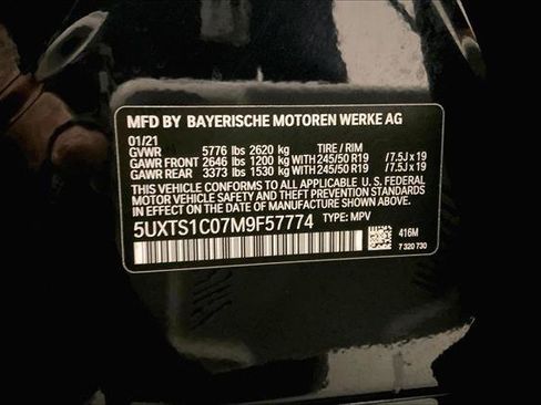 Used 2021 BMW X3 xDrive30e w/ M Sport Package image 32