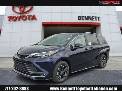 New 2026 Toyota Sienna Platinum