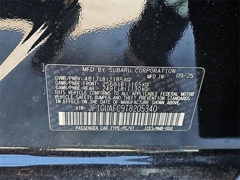 New 2026 Subaru Impreza 2.0i Sport image 21