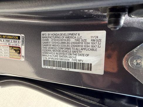 Used 2025 Honda Odyssey EX-L image 44