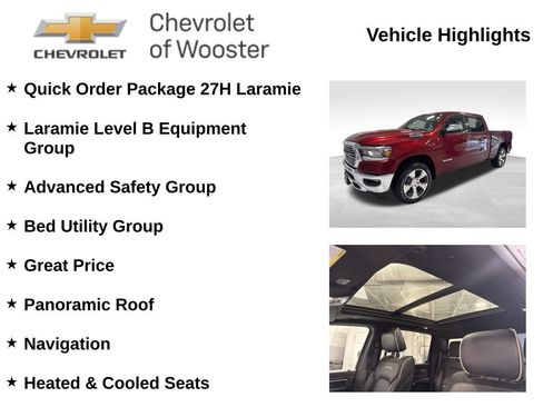 Used 2023 RAM 1500 Laramie AWD/4WD image 2