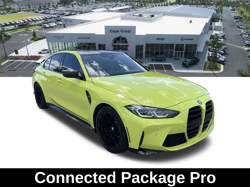 Used 2024 BMW M3 Competition w/ Parking Assistance Package AWD/4WD image 3