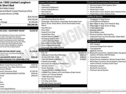 Used 2024 RAM 1500 Limited AWD/4WD image 12