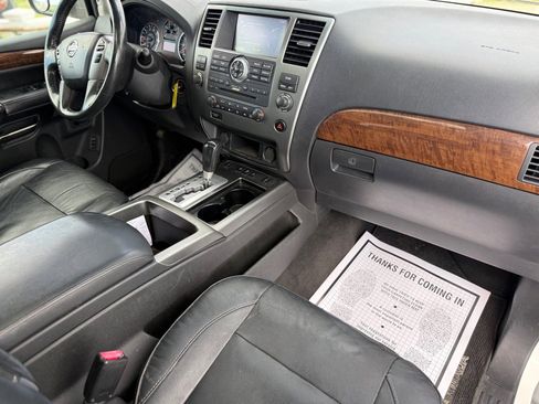 Used 2014 Nissan Armada Platinum w/ 2nd Row Captain Seat Package image 14
