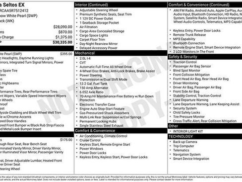 Certified 2024 Kia Seltos EX AWD/4WD image 20