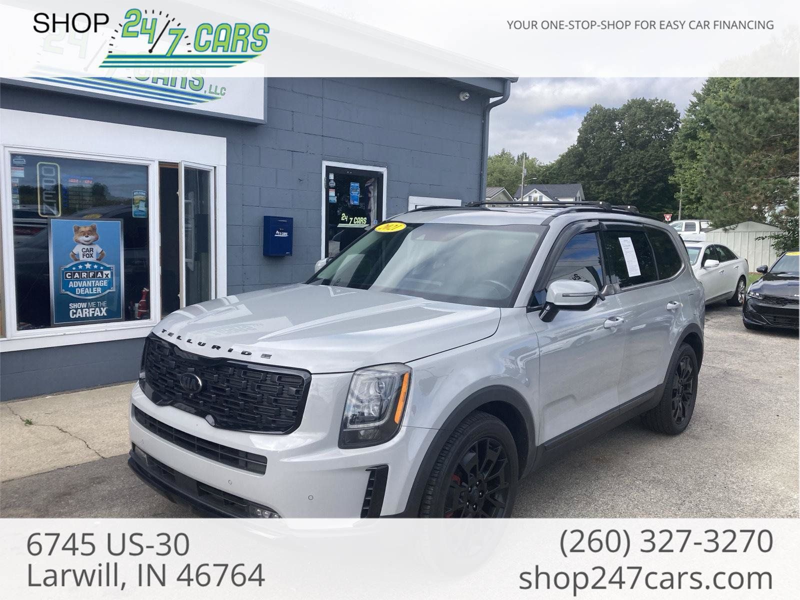 Used 2021 Kia Telluride SX w/ Nightfall Edition Package AWD/4WD image 1