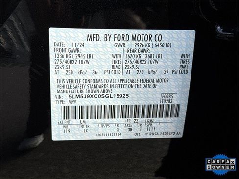 Used 2025 Lincoln Aviator Black Label image 38