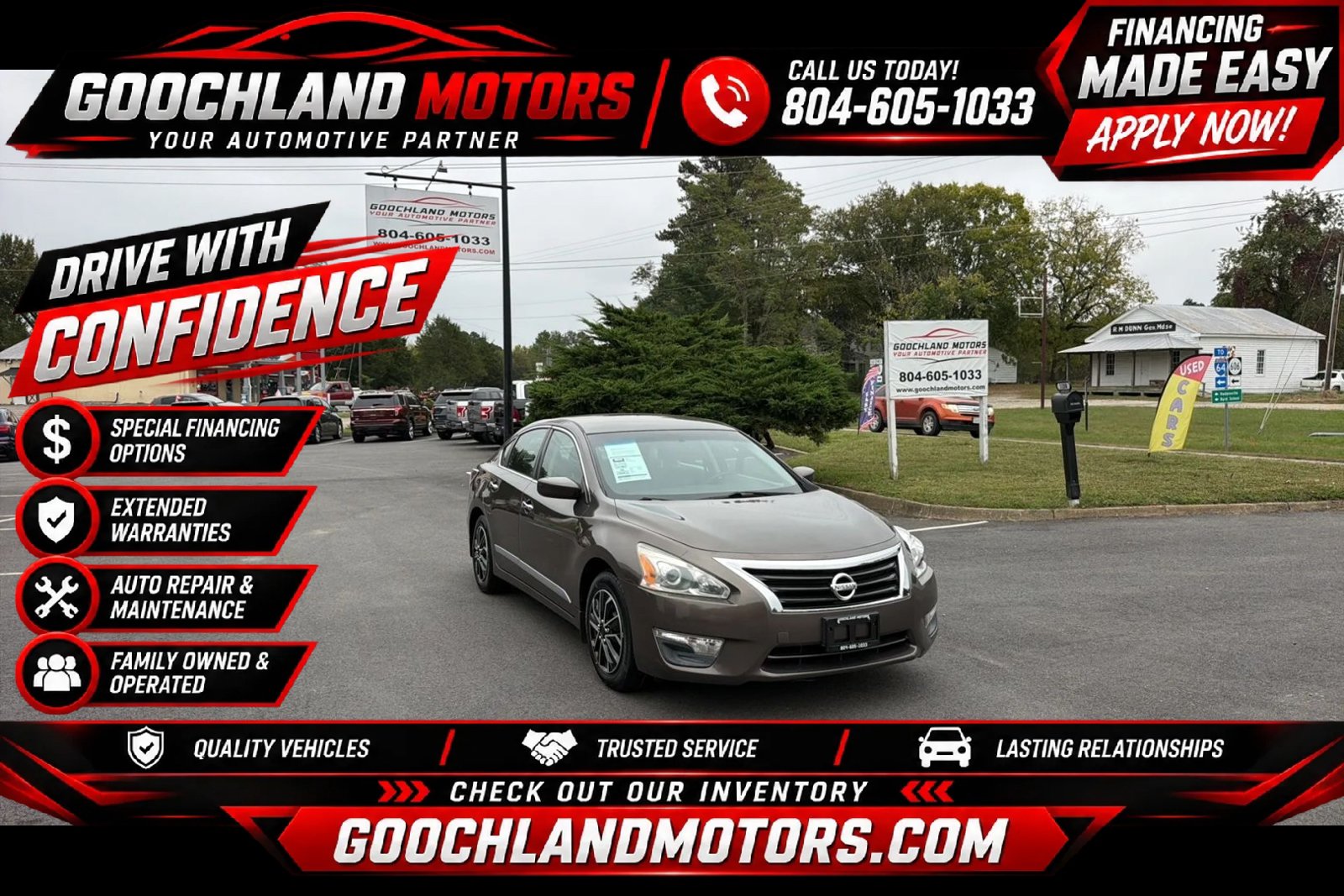 Used 2015 Nissan Altima 2.5 S w/ Power Driver Seat Package FWD image 1