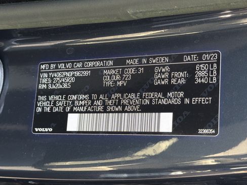 Certified 2023 Volvo XC90 B6 Plus AWD/4WD image 37