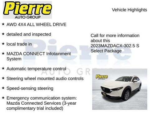 Used 2023 MAZDA CX-30 AWD 2.5 S w/ Select Package image 7