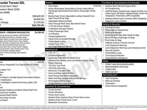 Used 2022 Hyundai Tucson SEL w/ Convenience + Premium Package image 17