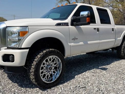 Used 2015 Ford F350 Platinum w/ FX4 Off-Road Package image 3