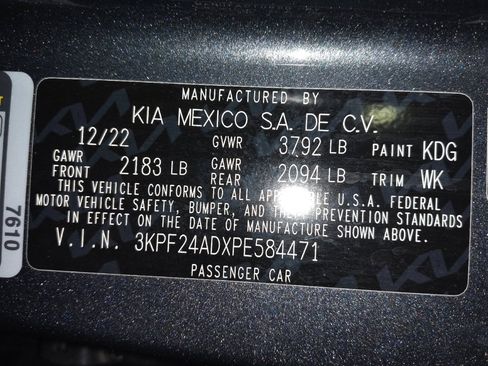 Used 2023 Kia Forte LXS FWD image 33