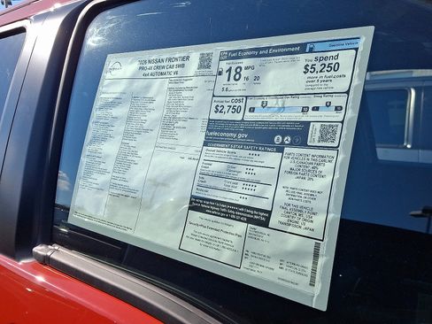 New 2026 Nissan Frontier PRO-4X w/ Pro-4x Convenience Package image 5