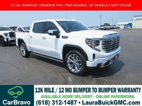 Certified 2022 GMC Sierra 1500 Denali w/ Denali Reserve Package AWD/4WD image 1