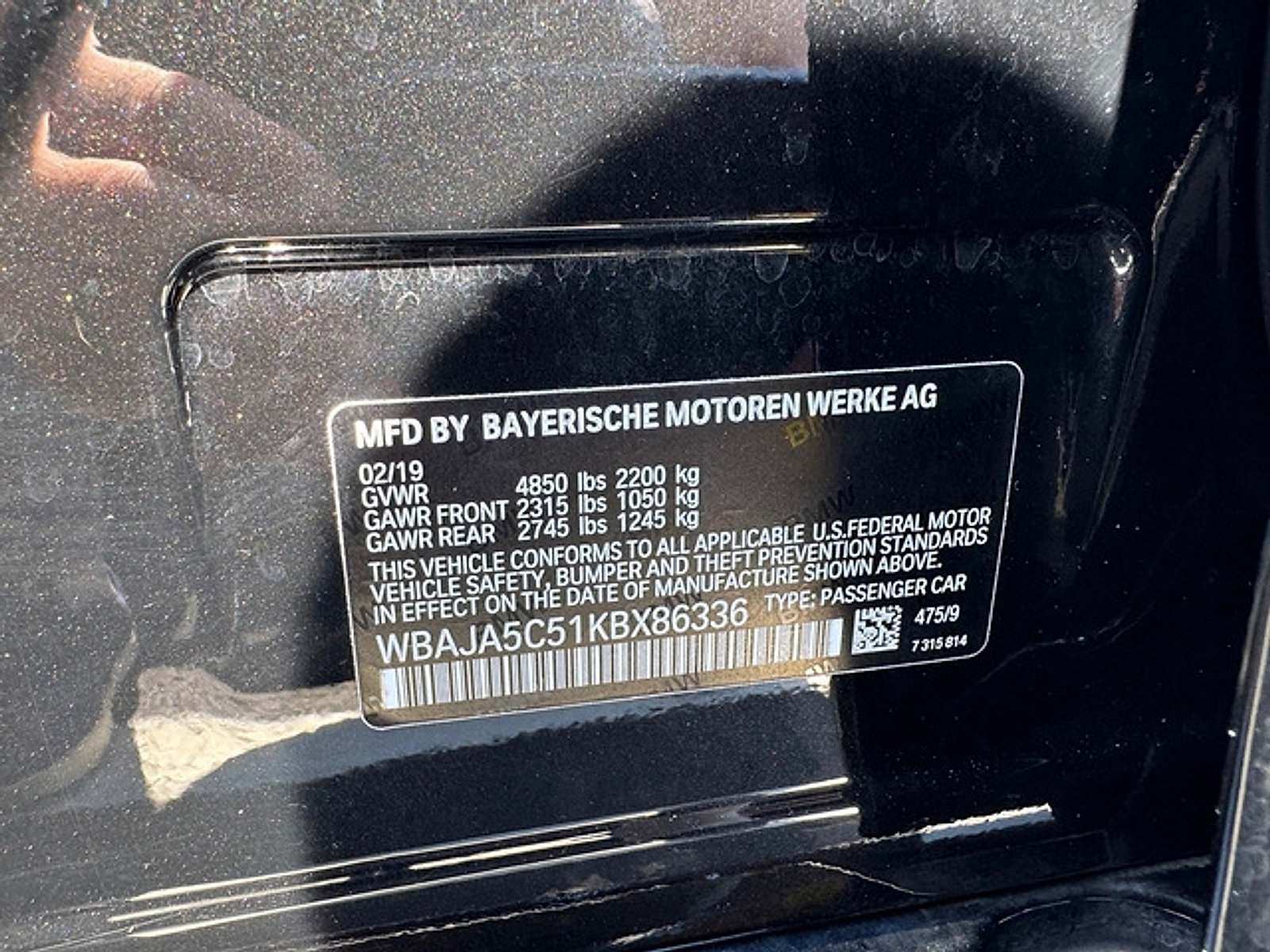 Used 2019 BMW 530i w/ M Sport Package RWD image 29