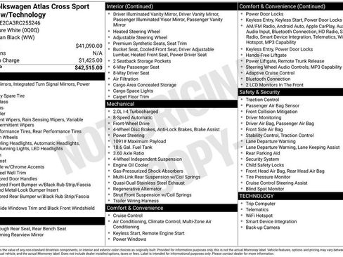 Used 2024 Volkswagen Atlas Cross Sport SE FWD image 5