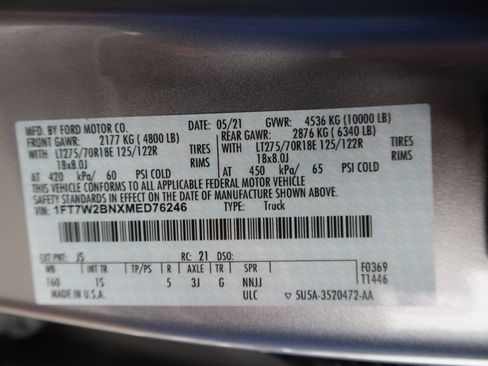 Used 2021 Ford F250 XL w/ STX Appearance Package image 12