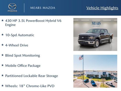 Used 2024 Ford F150 XLT w/ Mobile Office Package image 2