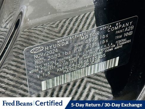 Certified 2025 Hyundai Sonata Limited image 35