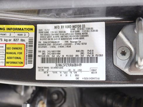 Used 2018 Lincoln MKZ Reserve w/ Technology Package AWD/4WD image 36