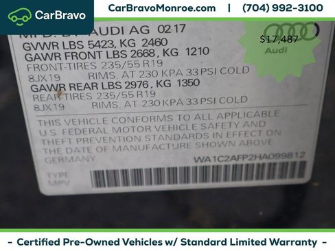 Used 2017 Audi Q5 2.0T Premium AWD/4WD image 17