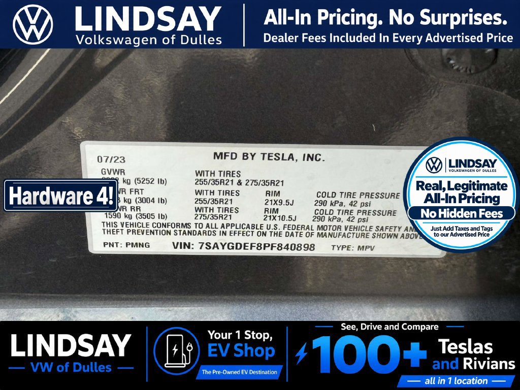 Used 2023 Tesla Model Y Performance AWD/4WD image 28