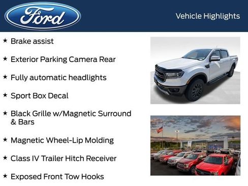 Used 2020 Ford Ranger Lariat w/ Equipment Group 501A Mid AWD/4WD image 8